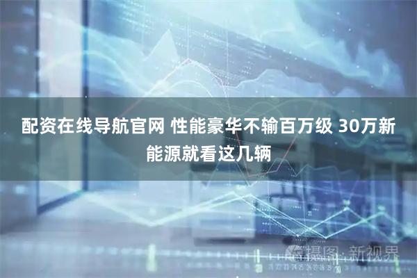 配资在线导航官网 性能豪华不输百万级 30万新能源就看这几辆